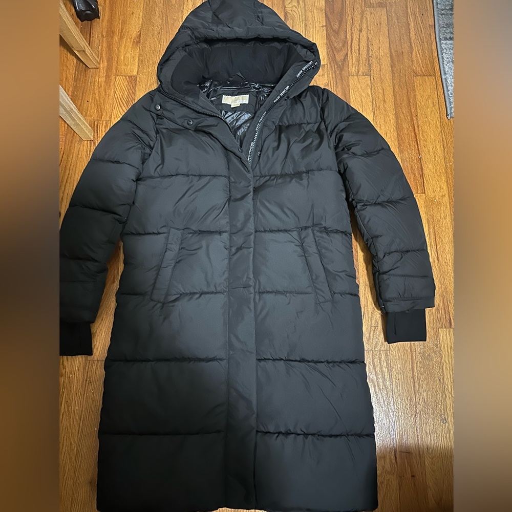 Michael Kors Black Long Winter Jacket/Coat